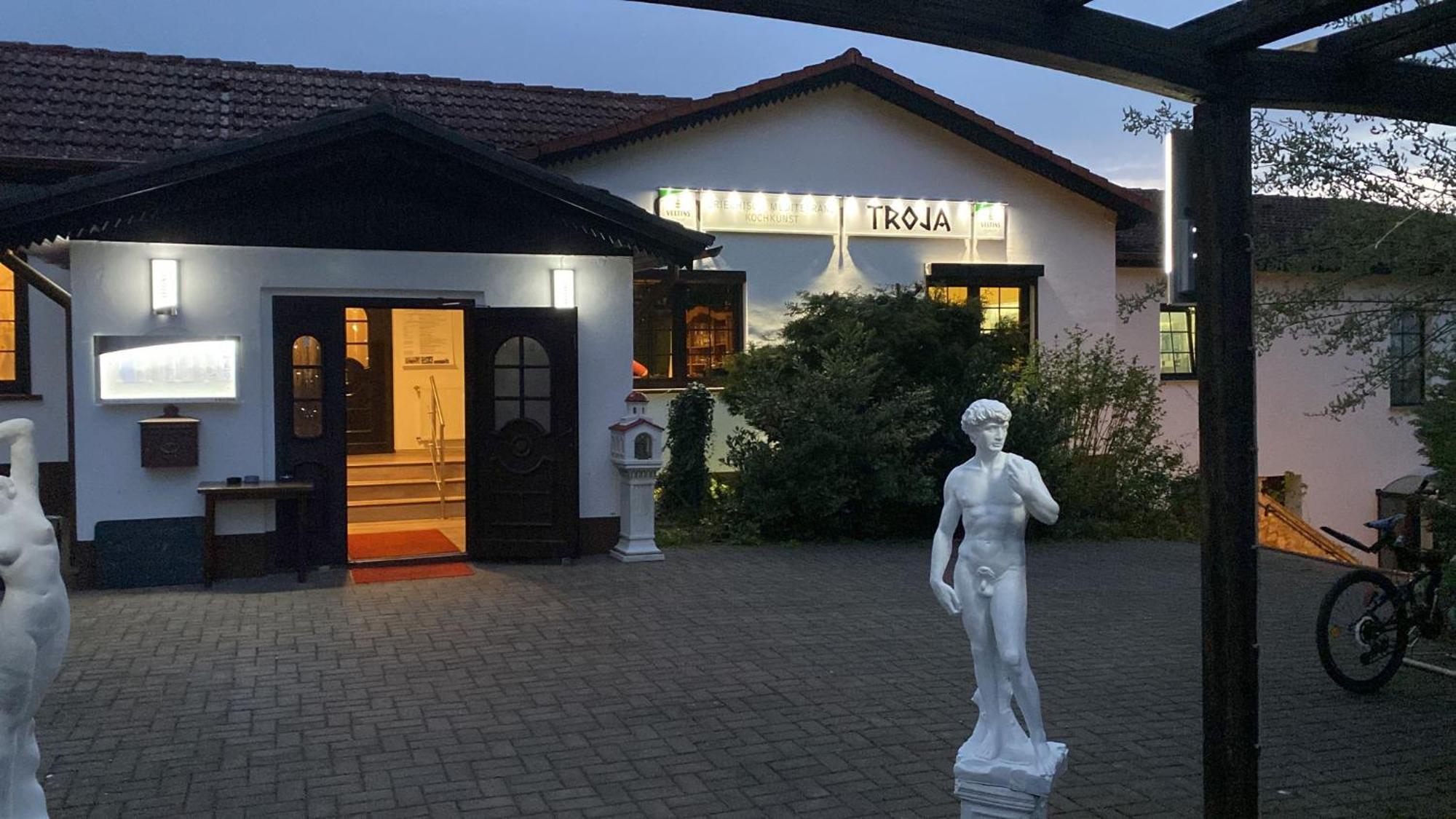 Motel Zur Festwiese Gierstadt Bagian luar foto