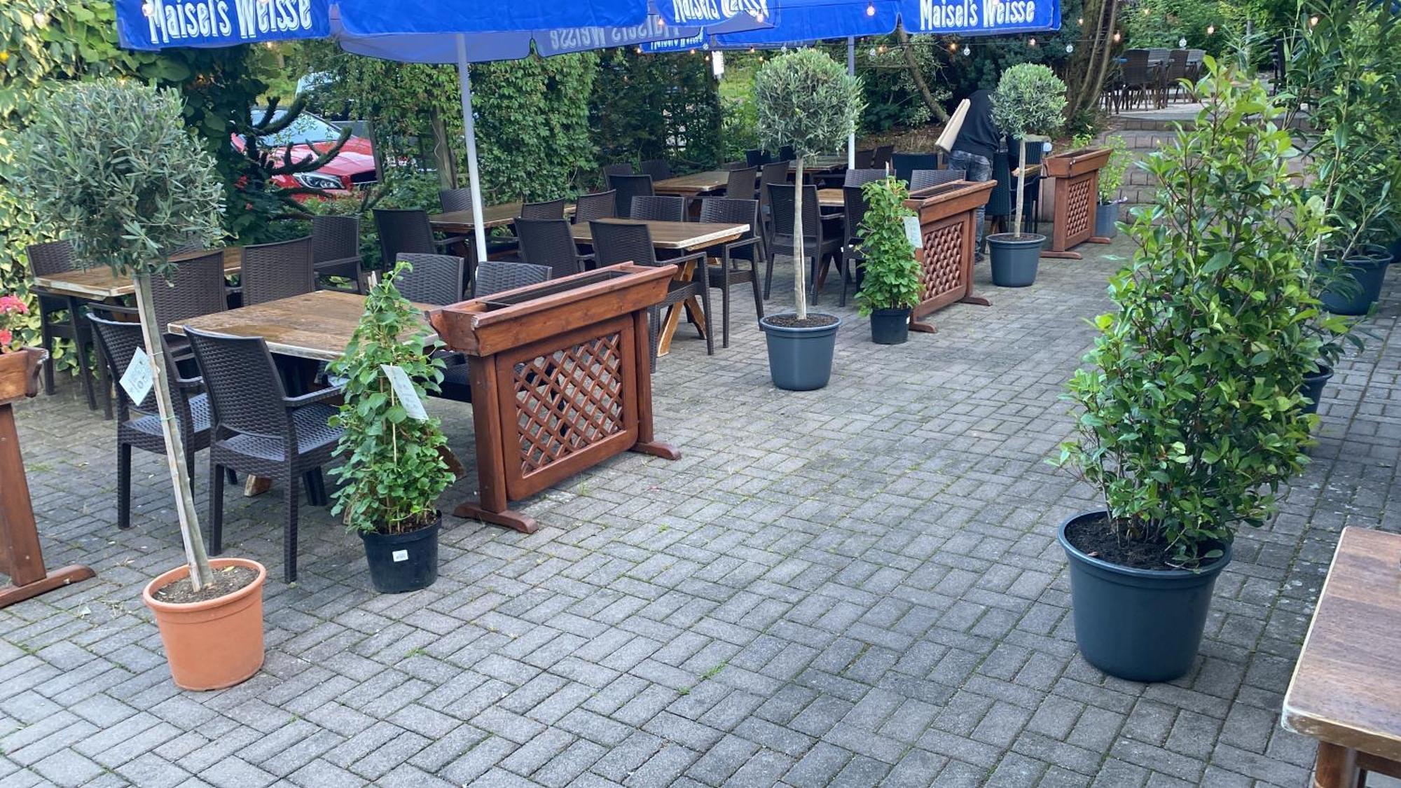 Motel Zur Festwiese Gierstadt Bagian luar foto