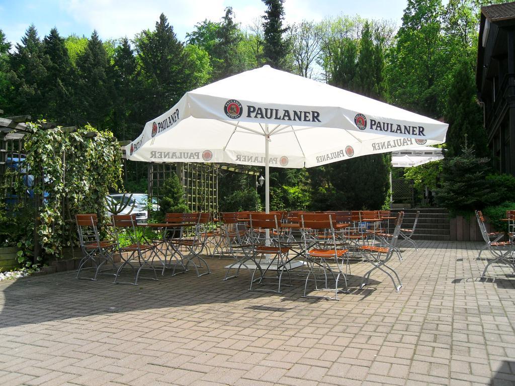 Motel Zur Festwiese Gierstadt Bagian luar foto