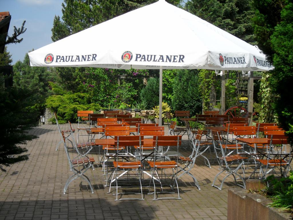 Motel Zur Festwiese Gierstadt Bagian luar foto